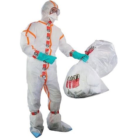 Ensemble de protection pour le désamiantage taille 4XL