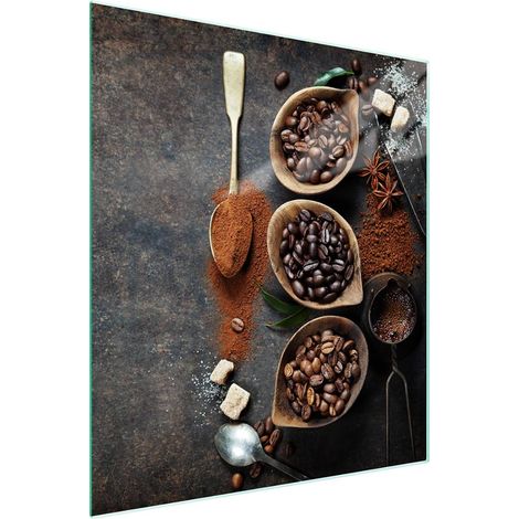 TAGLIERE IN VETRO 45x52 Caffè (1/5)