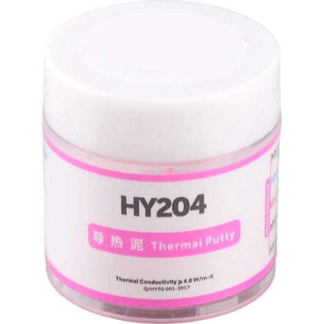 Pâte thermique composé de graisse de Silicone, bonne isolation, refroidissement HY204 pour dissipateur thermique CPU (1/5)