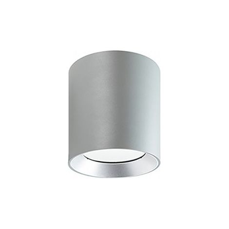 Lampe de plafond en aluminium moulé sous pression, diffuseur en verre transparent, 40W, 4240 lumens, lumière chaude (1/4)