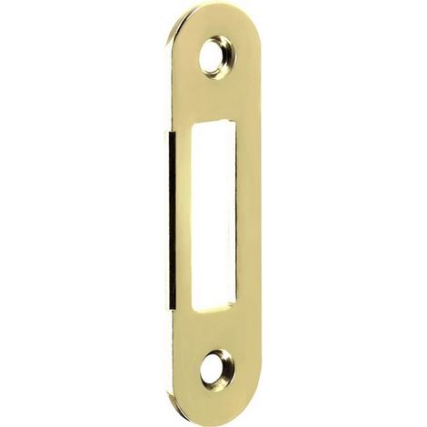 1PZ CONTROPIASTRA B/TONDO mm.240x22 ottone lucido