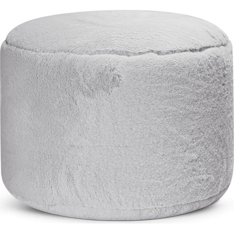 [GEBRAUCHT] B-Ware Mokebo Pouf Aus Kunstfell 'Der Flauschige', Flauschiger & Kuscheliger Fußhocker