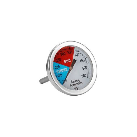Charcoal grill thermometer, 76 mm stainless steel pizza oven thermometer, grill spare parts (1/4)