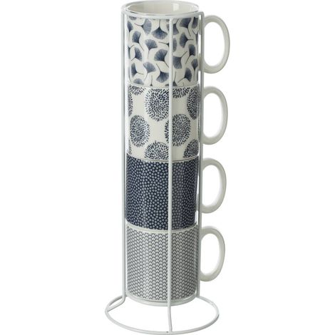 Set di 4 tazze giapponesi da 260 ml (1/5)