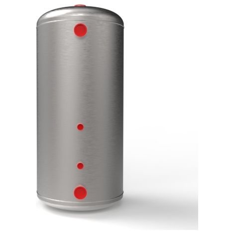 Vase d'expansion chauffage ouvert Tôle galvanisée cylindrique - 150L - Thermador (1/2)