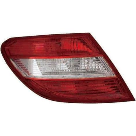 Feu arrière gauche rouge et blanc berline Mercedes Classe C W204 phase 1 2007-2011