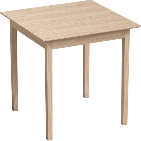 Tavolo da cucina quadrato 75 x 75 x 76 cm in legno di pino finitura naturale MODENUIT (1/5)