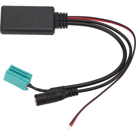 Câble adaptateur audio Bluetooth 5.0 avec entrée auxiliaire et microphone pour Clio, Espace, Kangoo, Megane Scenic (1/5)