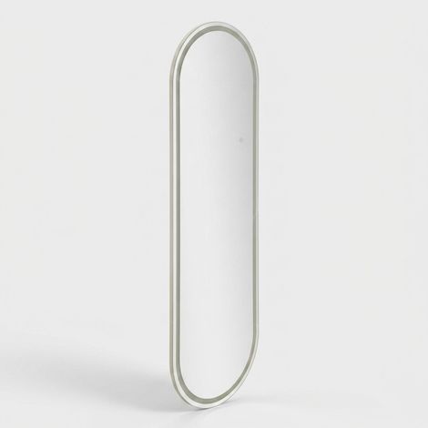 Miroir mural ovale LED 3 tonalités 50x160 Luminous Oval Elegance (1/5)