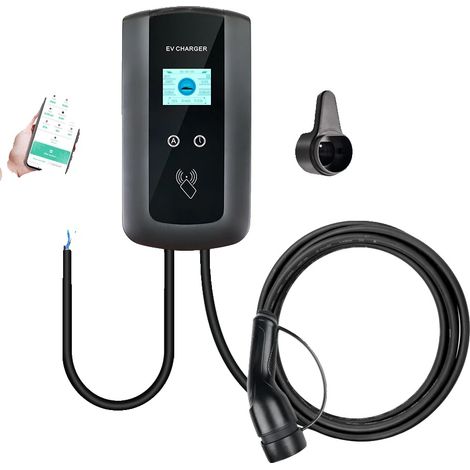 Station de recharge EV, Contrôle intelligent, Courant réglable (1/2)