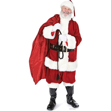 Figurine en carton Père Noël avec sa hotte de jouets -Haut 180 cm