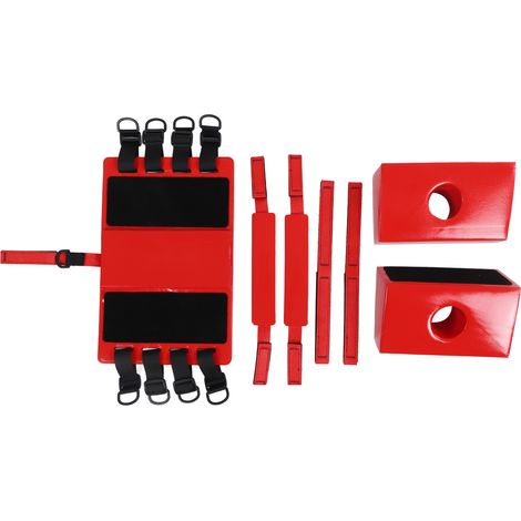 Ortviai Fixateur de Tête pour Table de Transport Spinal – Mousse NBR Étanche et Sans Métal, Compatible avec Brancard et Planche Spéciale (1/5)