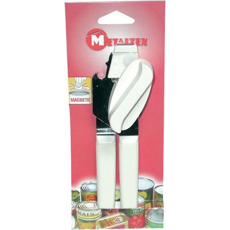 Metaltex Apriscatole magnetico ergonomico in cromo