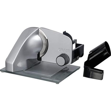 Graef Classic C 21+ cortafiambres eléctrico plateado