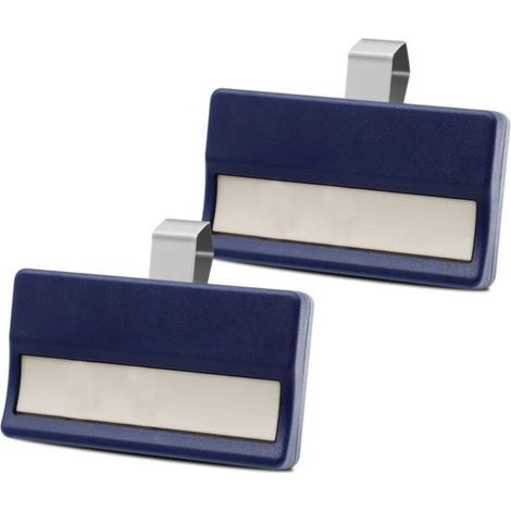 Télécommande Radio 433.92 MHz Compatible Ouvre Porte Garage Portable Universel (1/4)