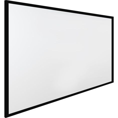 Beamer Leinwand Projektionsleinwand [Größenauswahl], 16: 9 HD Front- und Rückprojektor-Leinwand Faltbarer Heimkino Schule Treffen Beamer Tragbarer Projektionsschirm (130 Zoll)