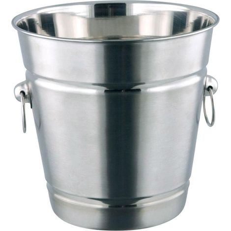 Secchiello champagne easy con anelli in acciaio inox 20 cm