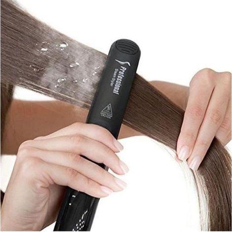 Professional Argan Oil Steam Straightener To Hair Flat Iron Injection Paint 450F Iron To Straighten Hair Care of The Hairstyle Out