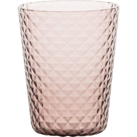 Zafferano Lot De 6 Gobelets Collection Isolano En Verre Soufflé À La Main, Travail Effet Diamanté, Couleur Améthyste, Élégance Pour La Table (1/2)