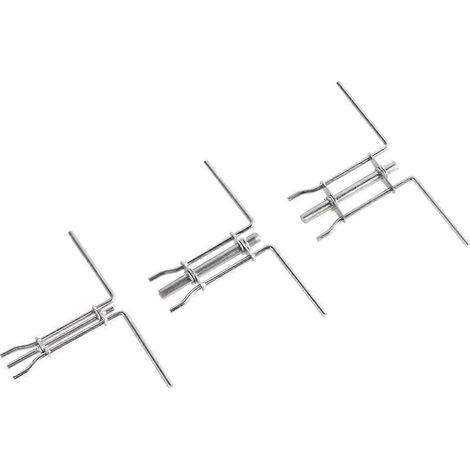 Hydraulikzylinder-Kolbenstangendichtungs-U-Manschetten-Montagewerkzeug 3-teilig Boost-Reparaturwerkzeug