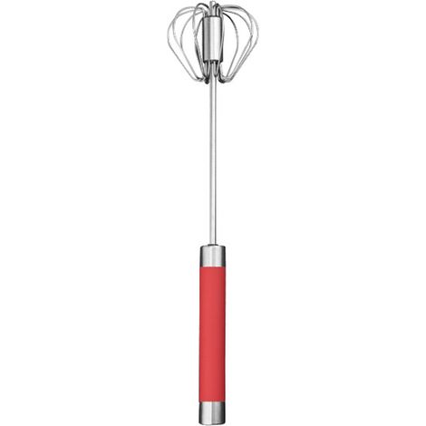 Batidor Manual Giratorio - Acero Inoxidable - Para Leche, Salsas, Huevos y Masas - 1 Unidad (1/5)