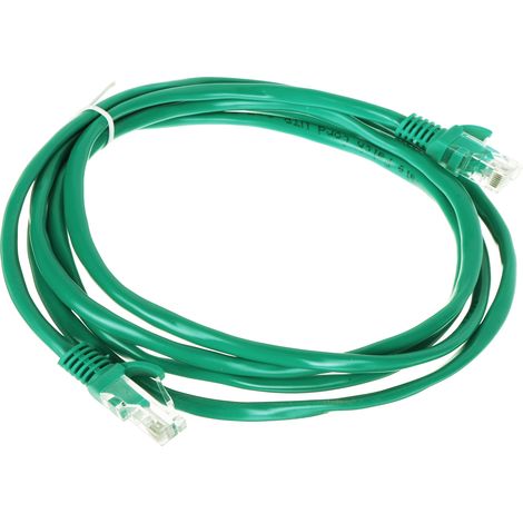 Cavo patch RJ45/1.8 - verde 1,8 m (1/2)