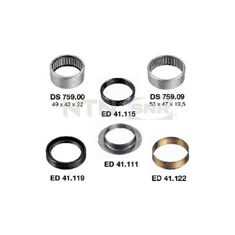 Kits de bras de suspension - KS559.08 - SNR - Compatible avec véhicule Peugeot, Citroen