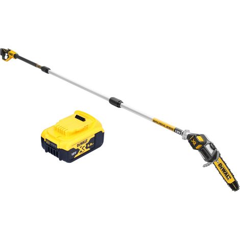 DeWalt DCMPS 567 N Elagueuse sur perche 18 V Brushless + 1x batterie 5,0 Ah - sans chargeur