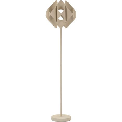 Lampada da terra in metallo crema, 39,5x155 cm – Space (1/5)