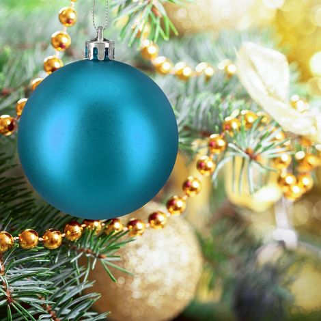 Set di palline di natale opache 50 pezzi