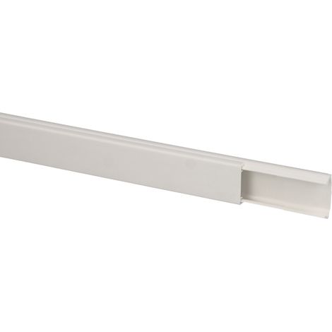 Moulure électrique PVC 20 x 10 mm par carton de 96 mètres (1/5)