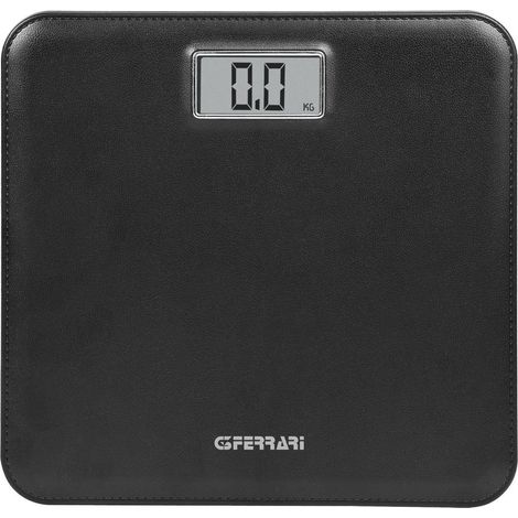 G3 Ferrari Bilancia Pesapersone Elettronica G3001315 Display LCD 180 Kg Nera