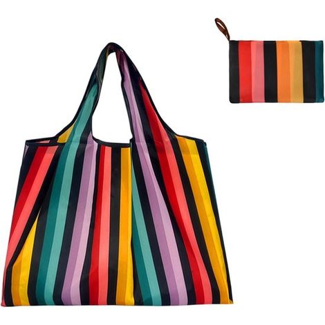 Bolsas de compra plegables，reutilizables y portátiles，ecológicas y sostenibles para ir de compras，viajar y hacer excursiones，52 x 40 cm (1/5)
