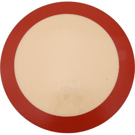 Tapis de poêle en silicone antiadhésif de 9 pouces résistant à la chaleur gteau biscuit barbecue ustensiles de cuisson tapis de cuisson (1/5)