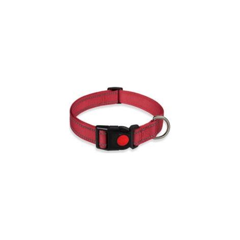 Reflektierendes Hundehalsband aus gepolstertem Neopren-Nylon – Erhöhter Tragekomfort, Größe M (1/5)