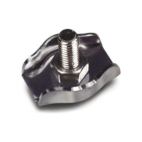 SUJETACABLE PLANO SIMPLE CINCADO 1 TORNILLO 6 UDS Ø 5-26 MM - 09520280BO