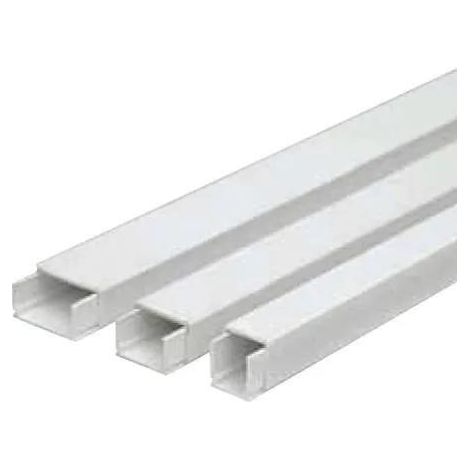 Canale adesivo wolfpack 7 mm x 12 mm bianco 2 metri
