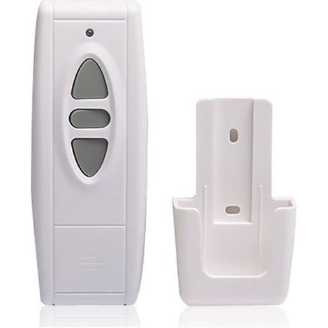 Lntyq – Télécommande universelle 433.92 MHz pour portail et garage – 3 boutons – Contrôle de stores électriques et volets roulants (1/5)