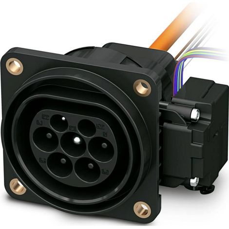 Phoenix Contact 1271830 Presa di ricarica per eMobility Tipo 2 32 A monofase (1/2)