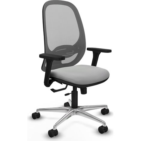 Silla de oficina piqueras y crespo Cilanco gris brazos 3D (1/2)