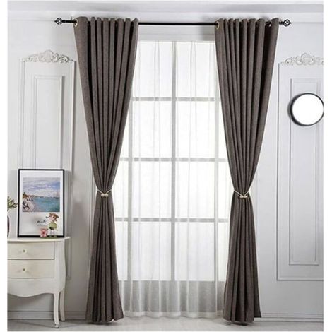 Attache-rideau, pince magnétique avec boucle, 2 pièces, bleu marine, 42 cm (1/4)