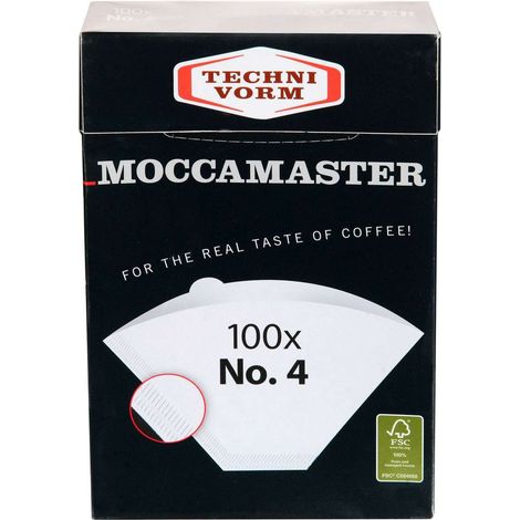 Aster Moccam85022 Filtro per caffè bianco 100 pezzi (1/2)