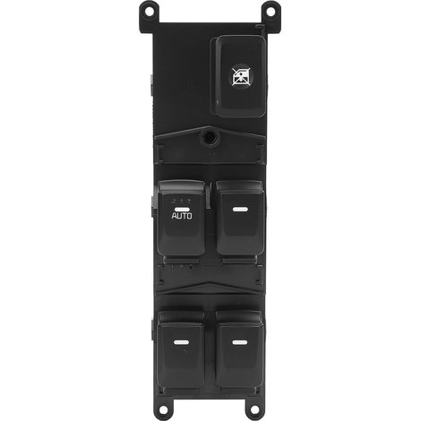 Elektrischer Fensterheberschalter links (Fahrerseite), schnelle Reaktionszeit, passgenau, Teilenummer 93570 1W130 für Rio 2012 bis 2016 (1/5)
