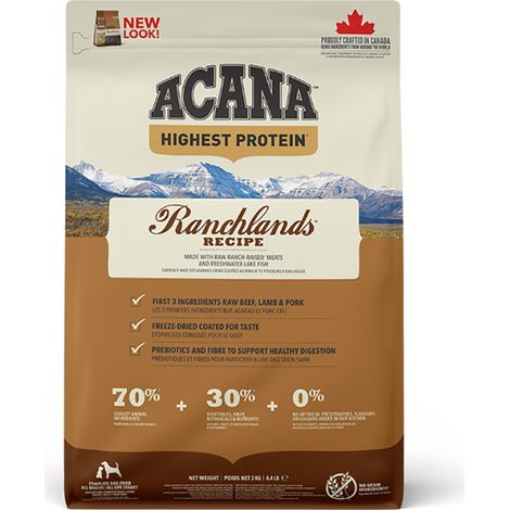 ACANA CANINE ADULT REGIONALS RANCHLANDS PRAIRIE 2KG