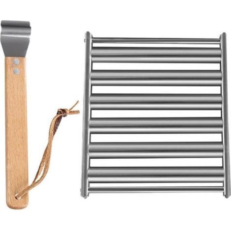 Grillständer, rollbarer Grill, Wurstbrötchenhalter (1/5)