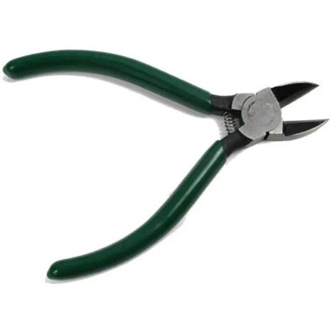 Pince coupante diagonale en chrome vanadium de mécanicien, Pince coupe-cable d'électricien, 152.4 mm (1/4)