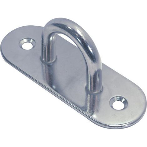 Pontet à platine OVALE 45X16 Inox A2