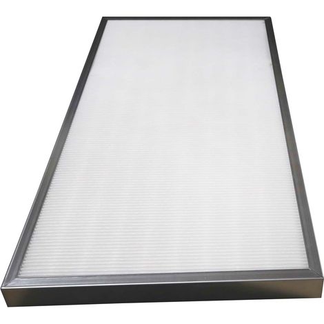 Brizz – Filtre VMC F7 mini-plis 592 x 287 mm – Épaisseur 45 mm – Cadre galvanisé pour traitement d'air – ePM10 50% ISO 16890