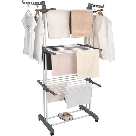 Tendedero Plegable XXL 4 Niveles Carga Hasta 50 Kg 170 Cm (1/5)