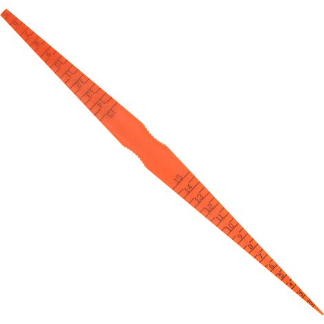 Jauge d'alignement des écarts des panneaux de voiture, outil Simple pour mesurer le dégagement du capot, échelle en millimètres (1/5)